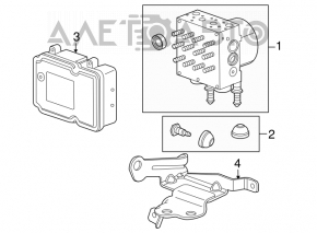 ABS ABS Chevrolet Equinox 10-17