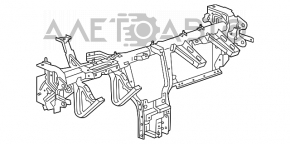 Tubul de protecție subtorpilor pentru GMC Terrain 10-17