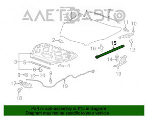 Amortizorul capotei pentru GMC Terrain 10-17