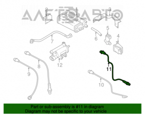 Sonda lambda pentru al doilea Kia Forte 4d 14-18