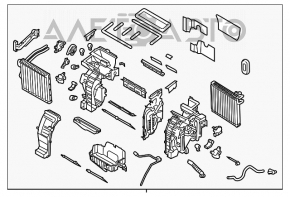 Arzătorul complet pentru Kia Forte 4d 14-18 auto