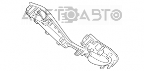 Butonul de control de pe volanul Kia Forte 4d 14-18 fără control de croazieră.