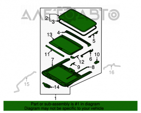 Capacul de la portbagaj Kia Forte 4d 14-18