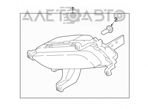 Far ceata PTF dreapta Kia Forte 4d 14-16 Dorest nou original OEM