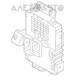 Блок предохранителей подторпедный Kia Forte 4d 14-16 дорест