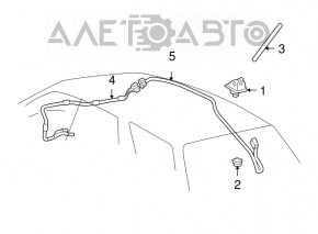 Mufă antenă Lexus RX300 RX330 RX350 RX400h 04-09 cu cablu tăiat