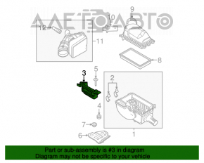 Receptor de aer Ford Flex 09-19