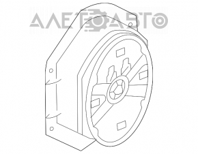 Difuzor ușă spate dreapta Ford Flex 09-19