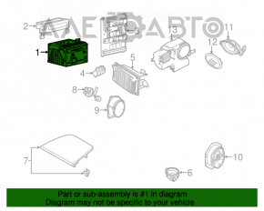 Магнитофон радио Ford Flex 09-19