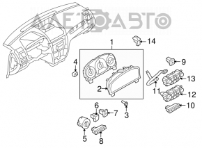 Controlul luminii Ford Flex 09-19