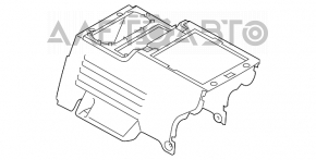 Консоль центральная задняя Ford Flex 09-12 дорест