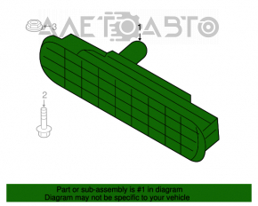 Semnal de oprire Ford Flex 09-12 pre-restilizare