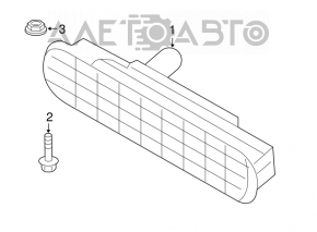 Semnal de oprire Ford Flex 09-12 pre-restilizare