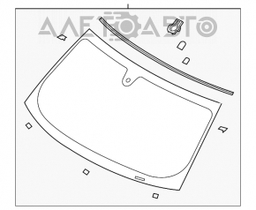 Parbriz Ford Flex 09-19