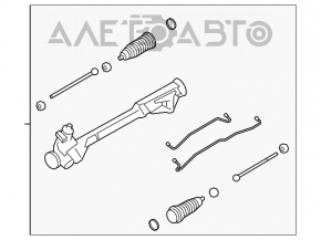 Bară de direcție Ford Flex 09-12, pre-GUR.