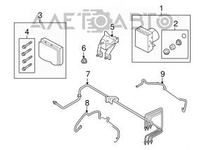 ABS АБС Ford Flex 09-12 дорест