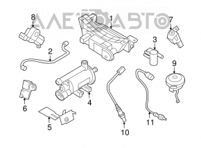 Sonda lambda prima Hyundai Elantra UD 11-16 noua originala OEM