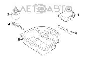 Setul de instrumente complet Hyundai Elantra UD 11-16