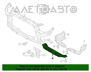 Protecția bara față Hyundai Elantra UD 11-13 pre-restilizare