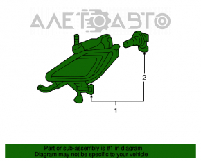 Far de ceata PTF stanga Hyundai Elantra UD 11-13 Dorest nou original OEM