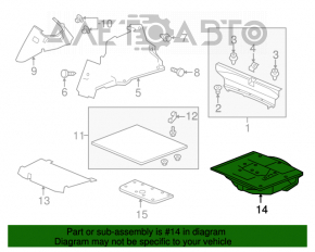 Setul de instrumente complet pentru Acura TLX 15-