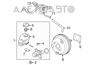 Amplificator de vid Infiniti Q50 14-