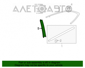 Capac usa spate stanga Acura TLX 15-