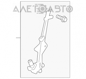 Geam electric cu motor spate stânga Acura TLX 15-