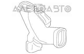 Conductă de aer către rezonatorul Acura TLX 15- 2.4