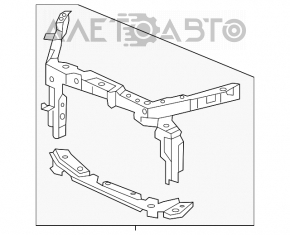 Panou radiator TV Acura TLX 18 nou original OEM