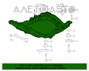 Grila frontala Acura TLX 15- 2.4