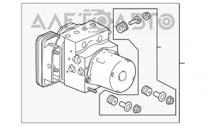 ABS ABS Acura TLX 15-17 2.4 pre-restilizare