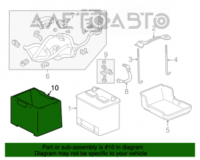 Capacul bateriei Acura TLX 15- 2.4