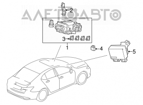 Блок предохранителей подторпедный Acura TLX 15-