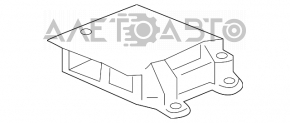 Modulul computerizat al airbag-urilor SRS pentru pernele de siguranță Acura TLX 15-17 pre-restilizare.