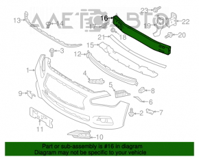 Amplificatorul de bara fata Infiniti Q50 14-