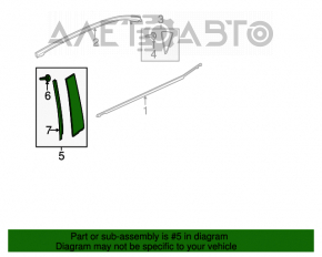 Capac usa spate dreapta Mazda 3 14-18 BM zgarieturi