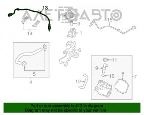 Лямбда-зонд первый Mazda 3 14-18 BM 2.0