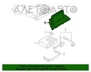 Monitorul, afișajul Mazda 3 14-16 BM restilizat