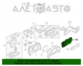 Управление климат-контролем Mazda 3 14-16 BM дорест auto