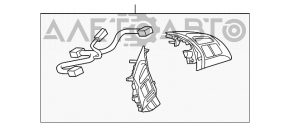 Butoanele de control de pe volanul Mazda 3 14-18 BM pentru controlul de croazieră, rupt sau fixat.