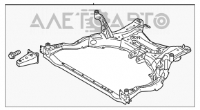 Подрамник передний Mazda 3 14-18 BM