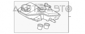 Бачок ГТЦ Mazda 3 14-18 BM 2.0 2.5 АКПП