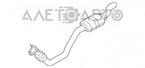 Выпускная трасса средняя часть Audi A4 B8 13-16 рест 2.0T