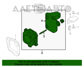 Радар круиз Audi A4 B8 13-16