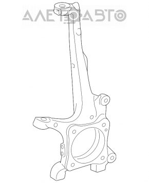 Capacul frontal dreapta Toyota Sequoia 08-16