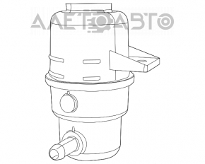 Rezervorul de servodirecție pentru Jeep Grand Cherokee WK2 11-15
