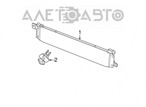 Radiatorul de ulei al servodirecției hidraulice pentru Jeep Grand Cherokee WK2 11-15 3.6