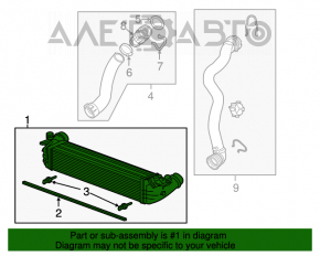 Intercooler Chevrolet Cruze 16-