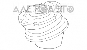 Suport motor stânga Mercedes W221 M273 nou original OEM